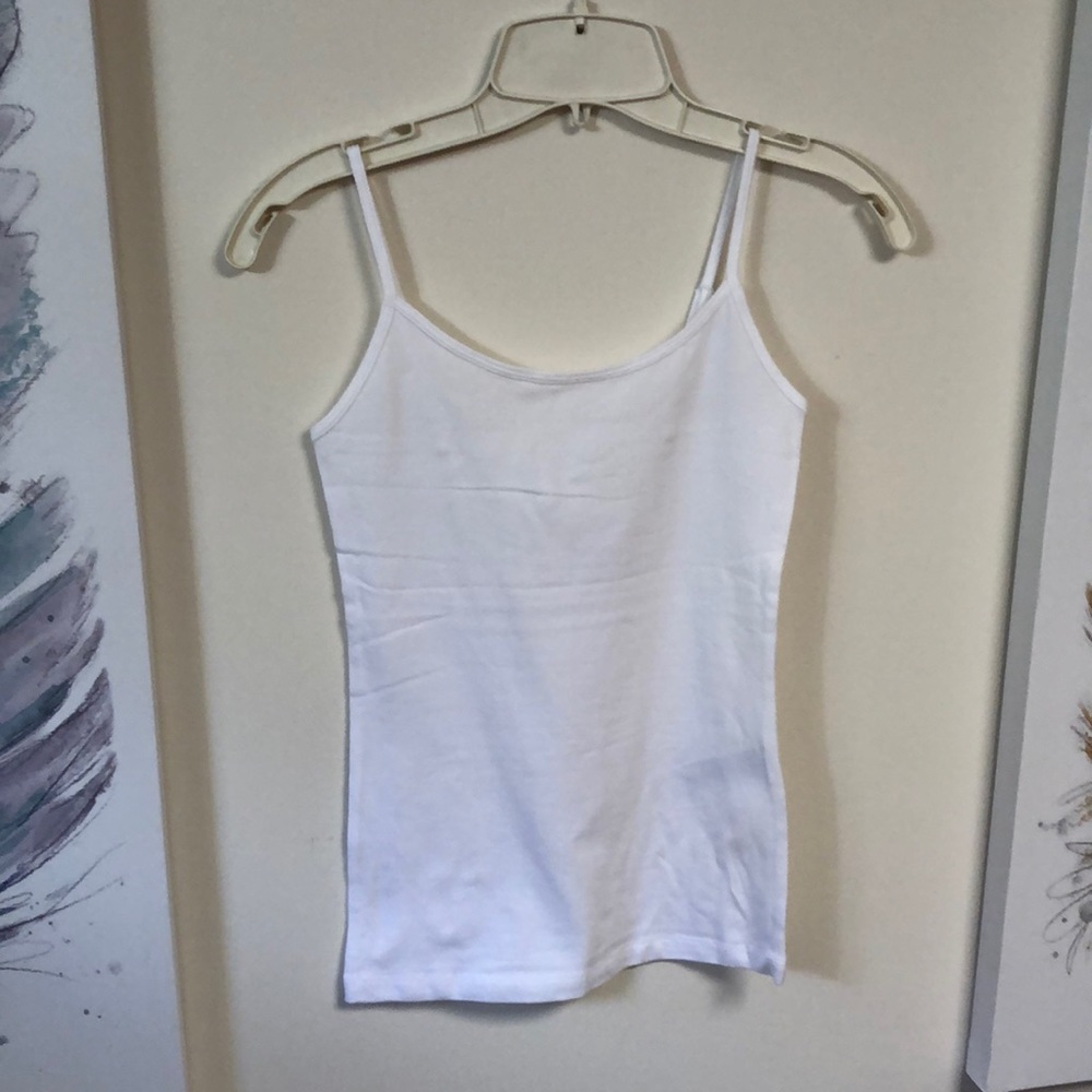 Forever21 Cami Tank Top. White. Size Small